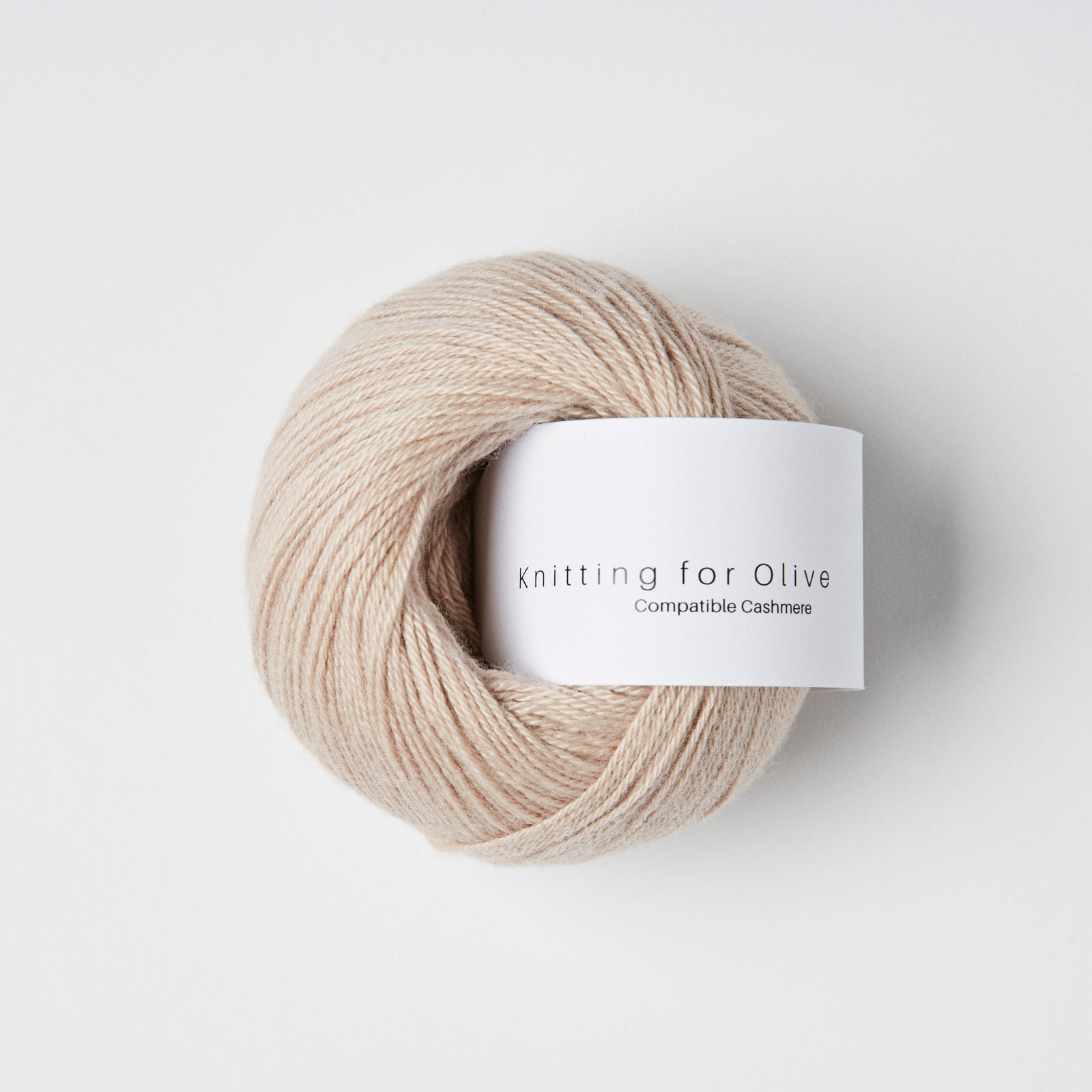 Merino som harmonerer med Compatible Cashmere - Pudder