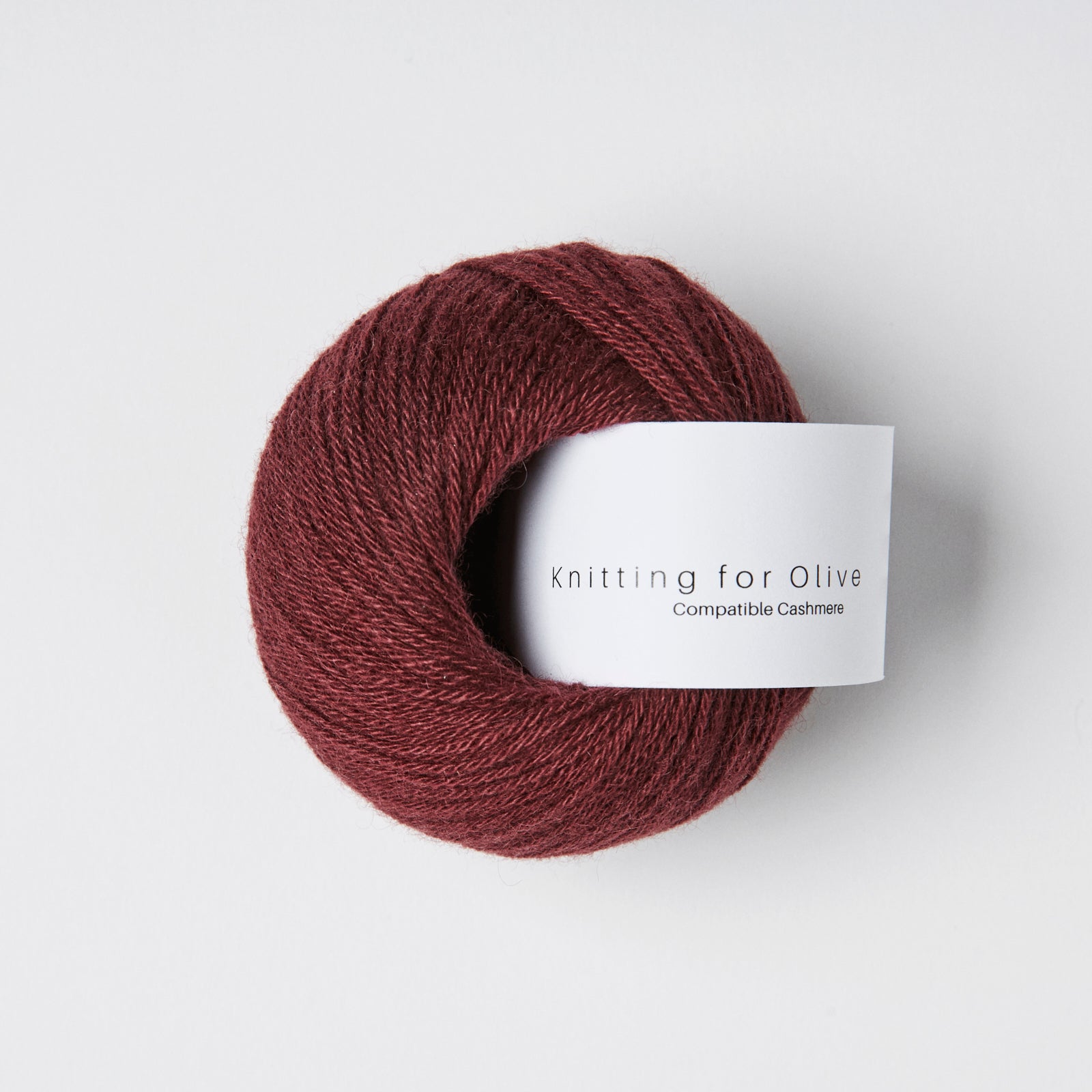 Merino som harmonerer med Compatible Cashmere - Bordeaux