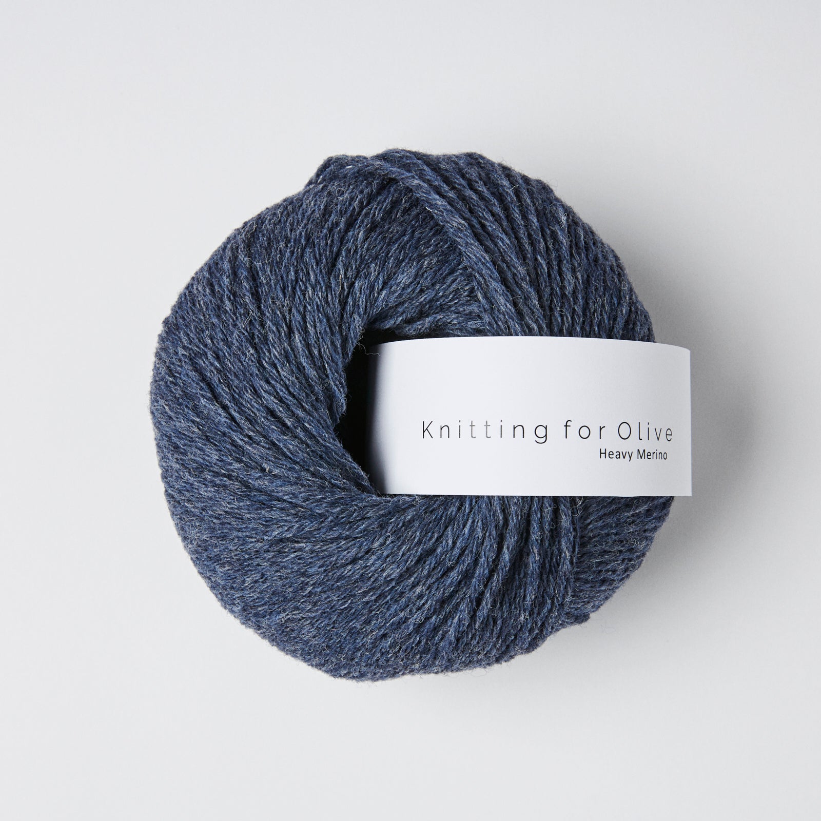 Soft Silk Mohair som harmonerer med Heavy Merino - Blåhval