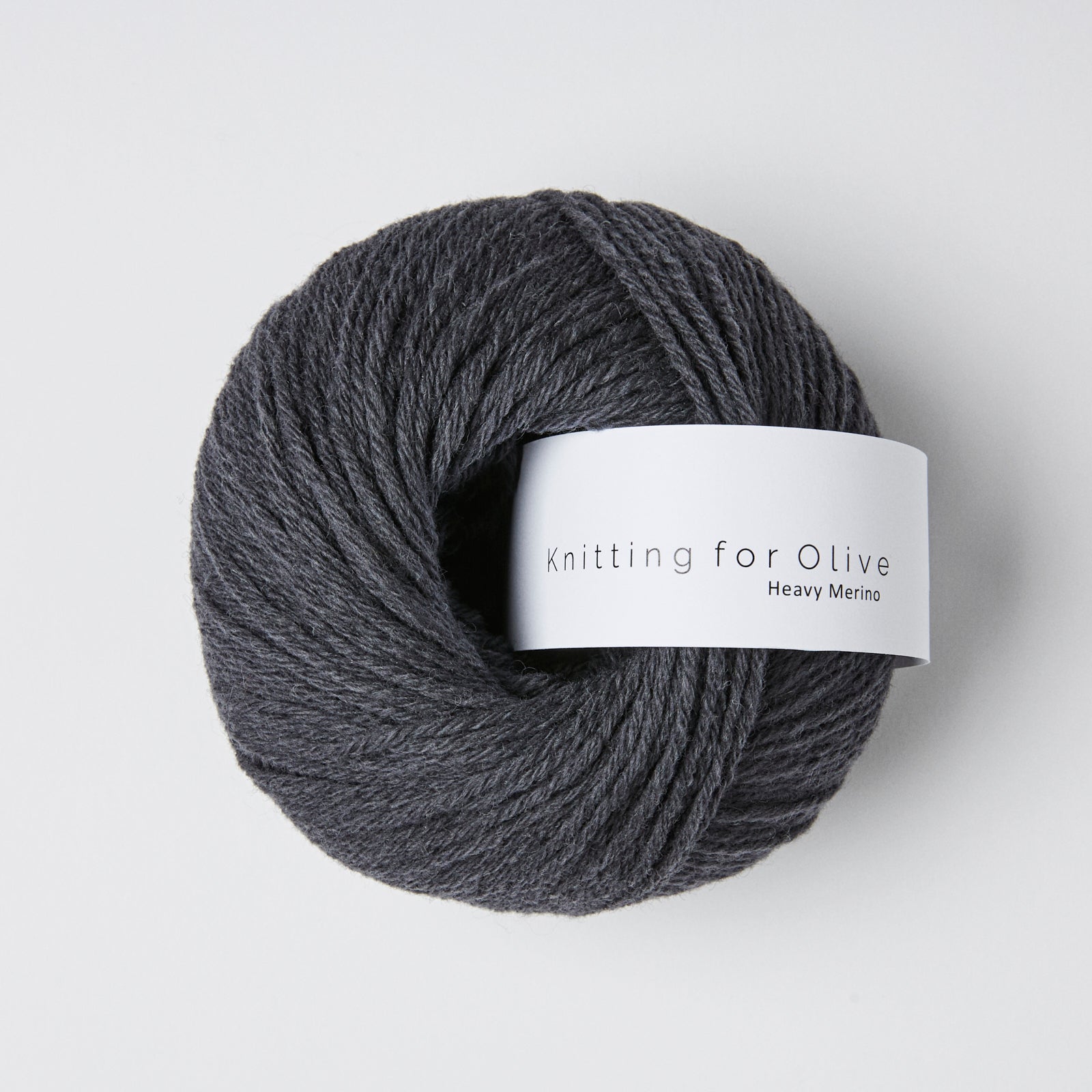 Soft Silk Mohair som harmonerer med Heavy Merino - Midnat