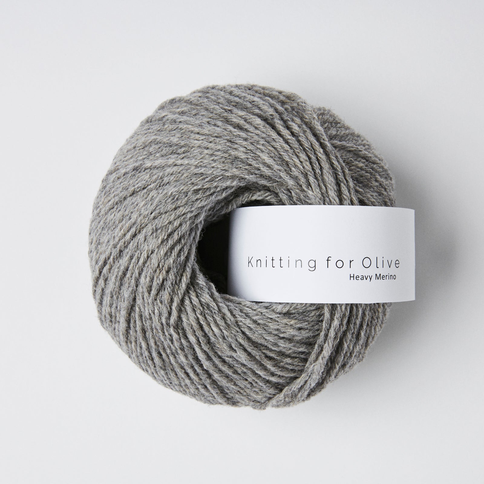 Soft Silk Mohair som harmonerer med Heavy Merino - Regnvejrsdag