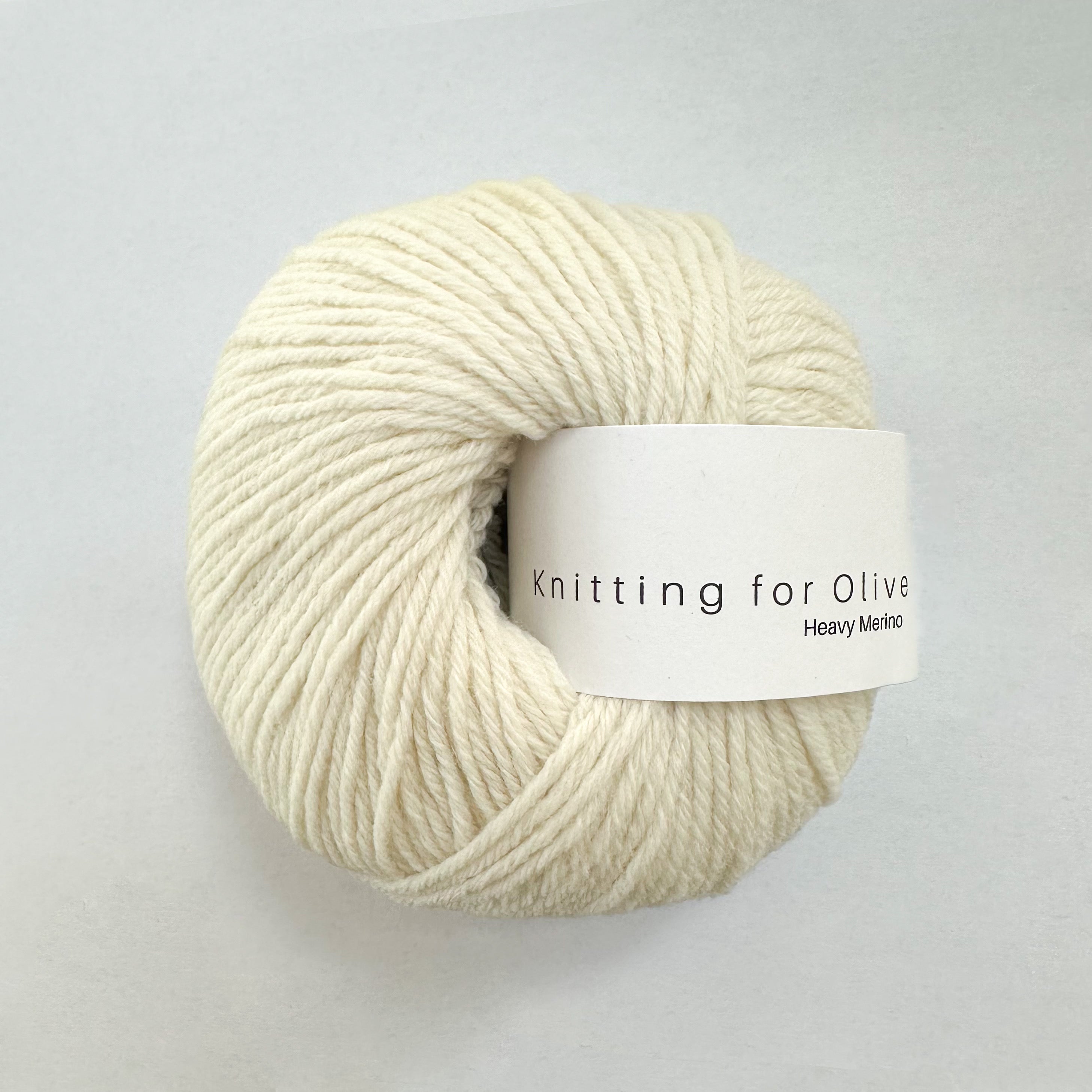 Compatible Cashmere som harmonerer med Heavy Merino - Ufarvet