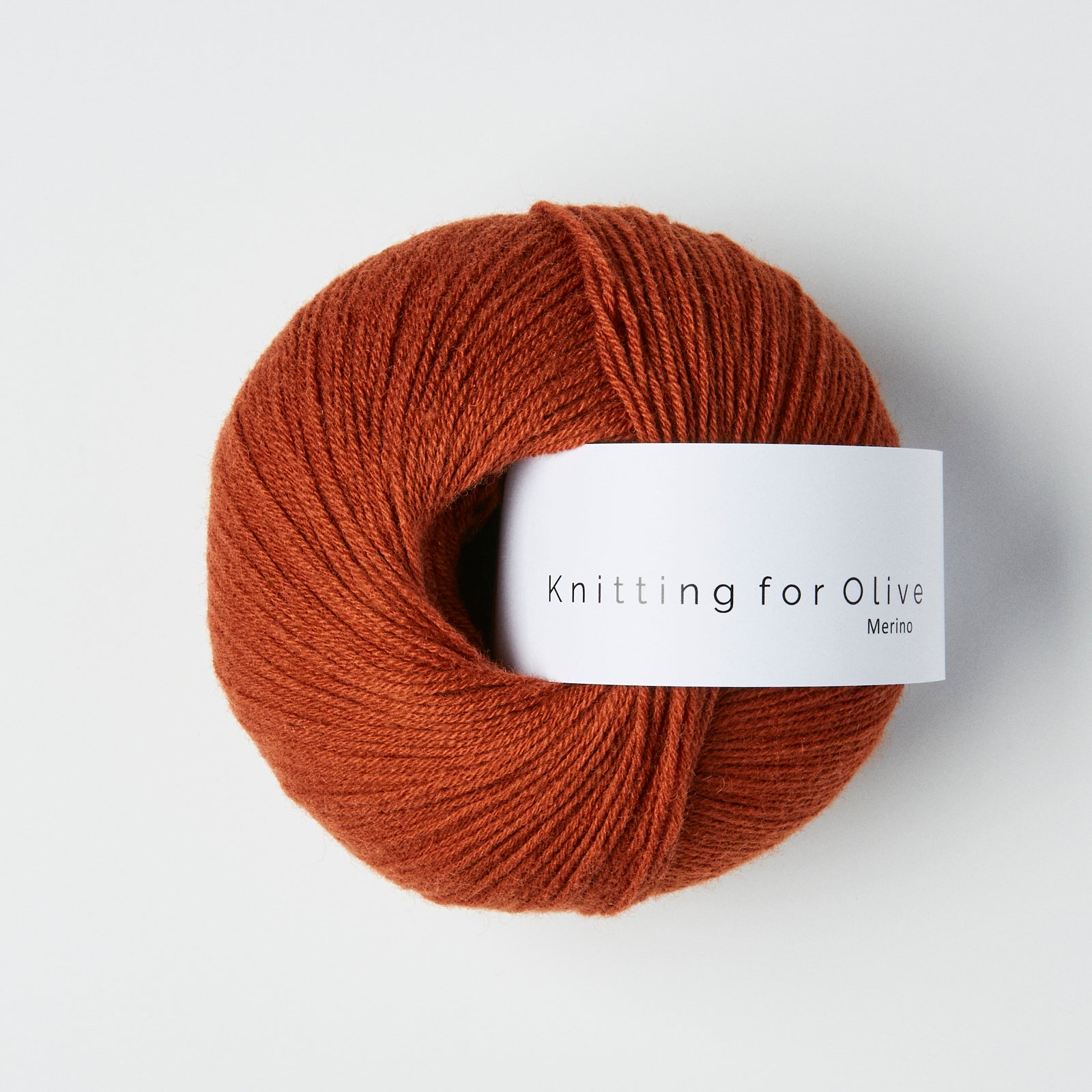 Soft Silk Mohair som harmonerer med Merino - Rust