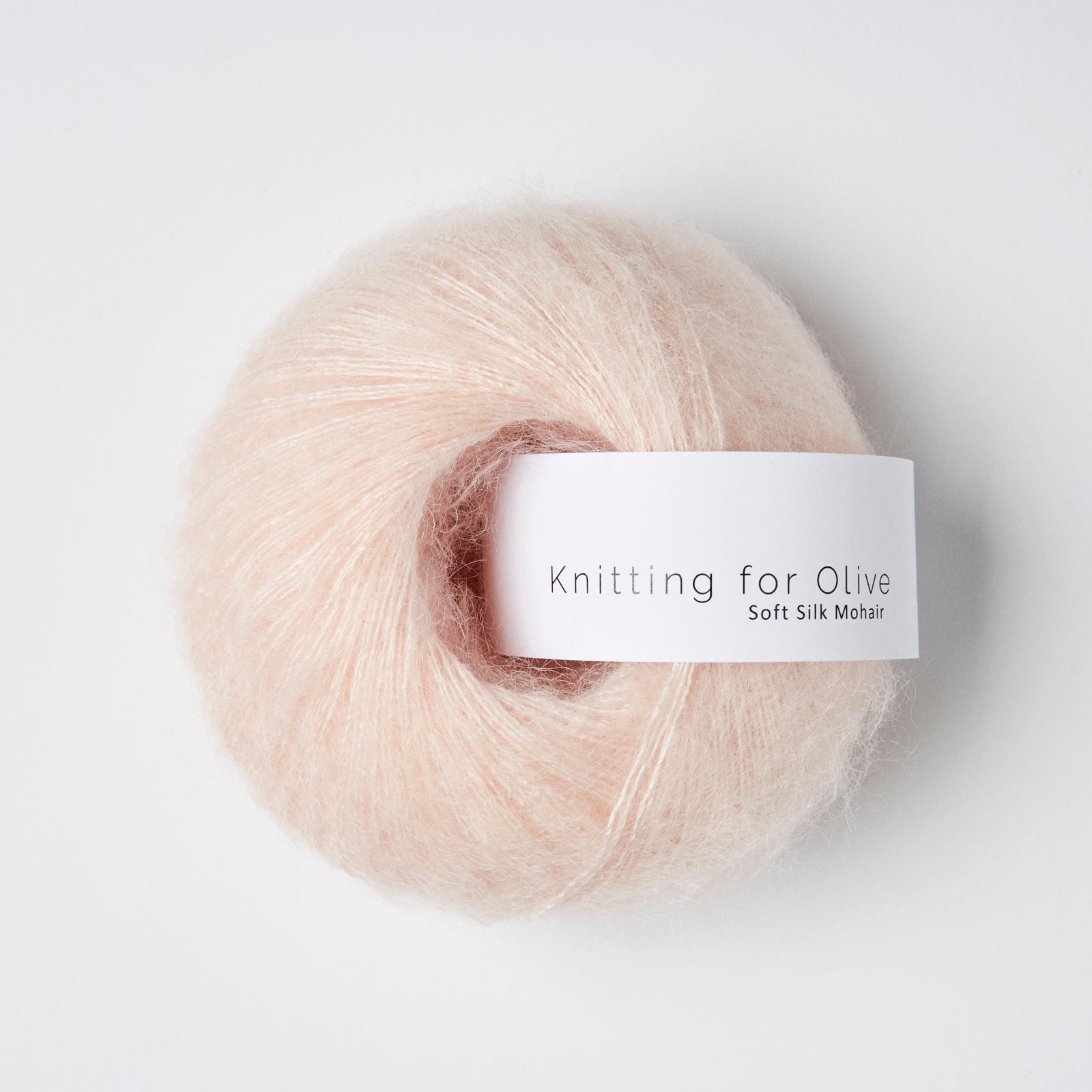 Merino som harmonerer med Soft Silk Mohair - Ballerina