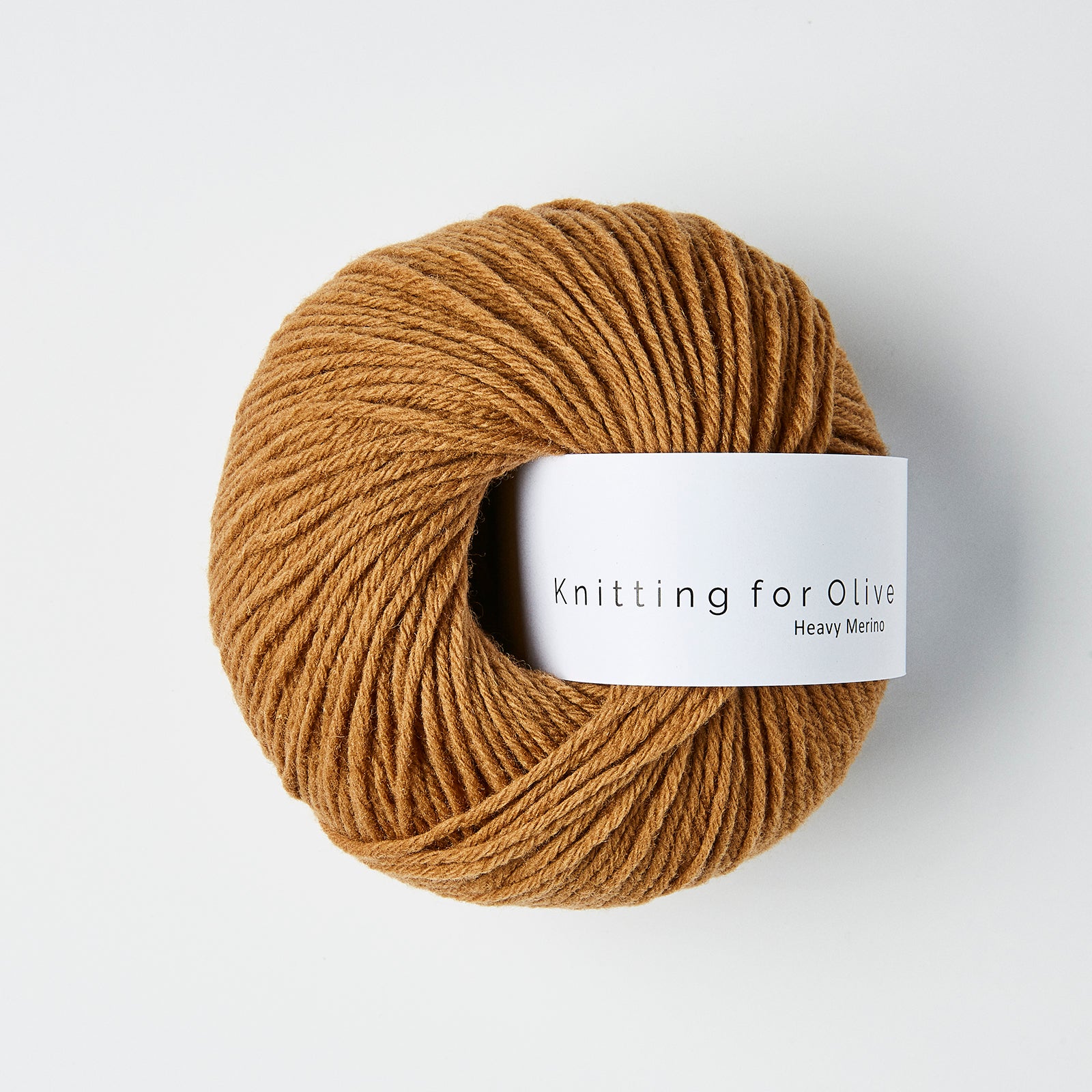 Soft Silk Mohair som harmonerer med Heavy Merino - kamel
