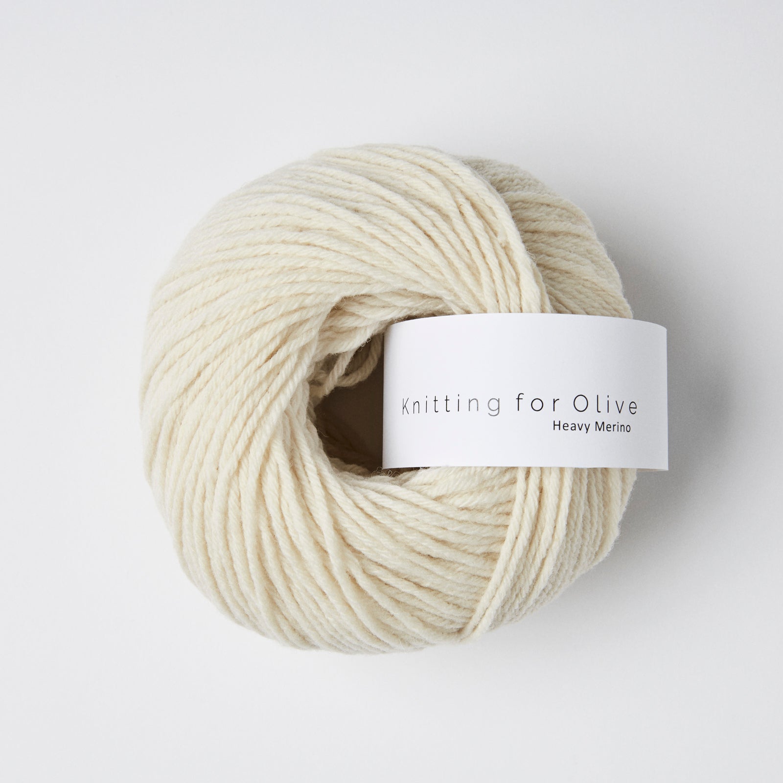 Soft silk mohair som harmonerer med Heavy Merino - Fløde