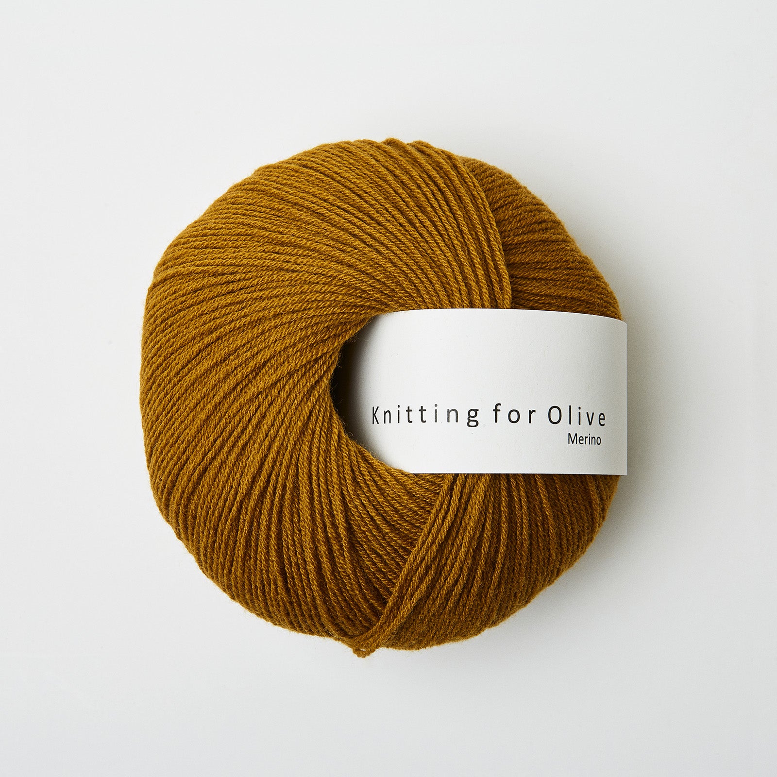 Soft Silk Mohair som harmonerer med Merino - Mørk Okker