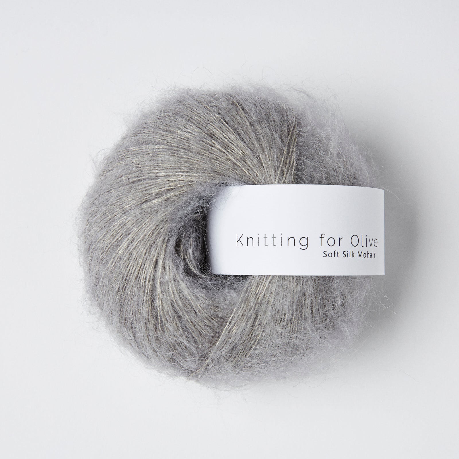 Heavy Merino som harmonerer med Soft Silk Mohair - Regnvejrsdag
