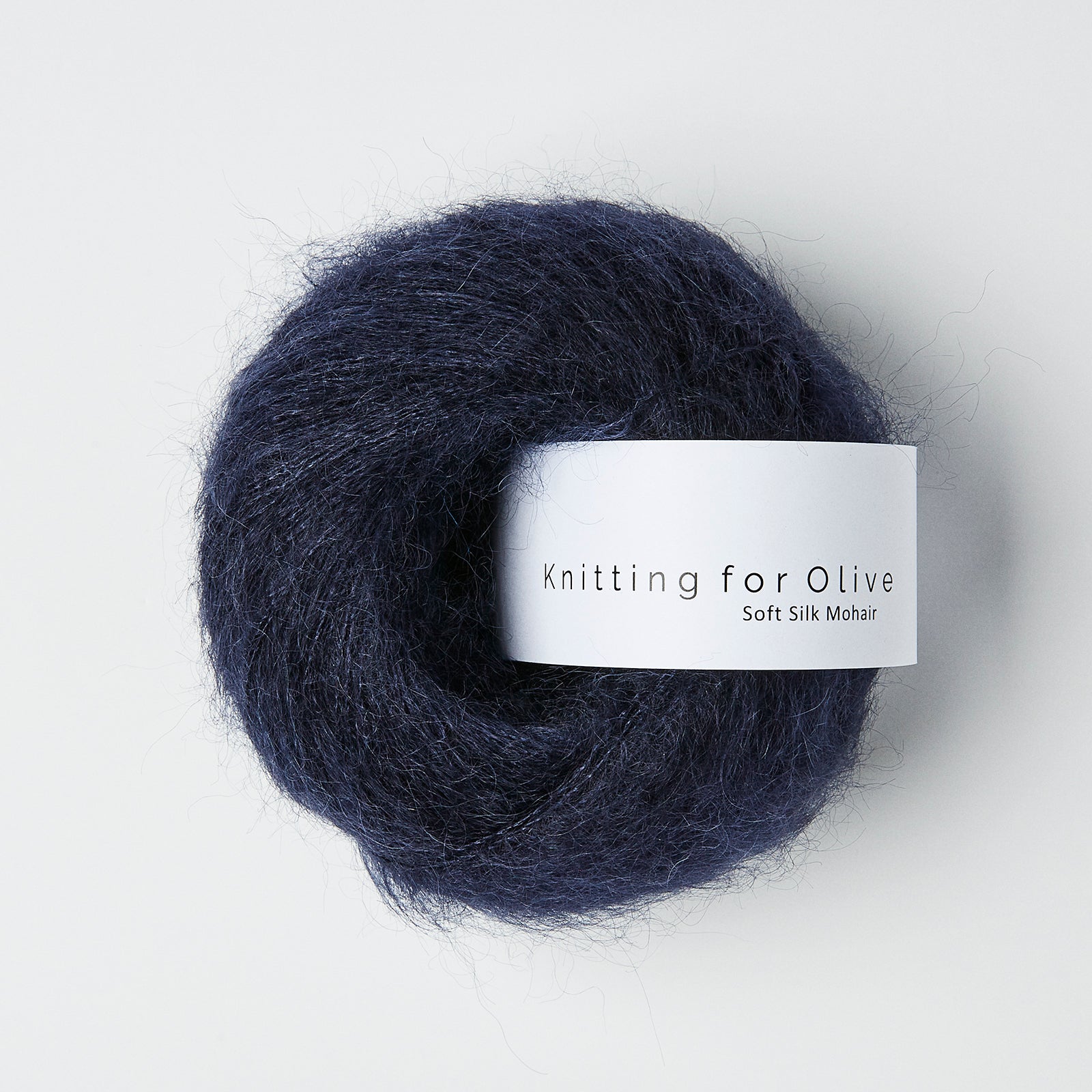 Heavy Merino som harmonerer med Soft Silk Mohair - Marineblå