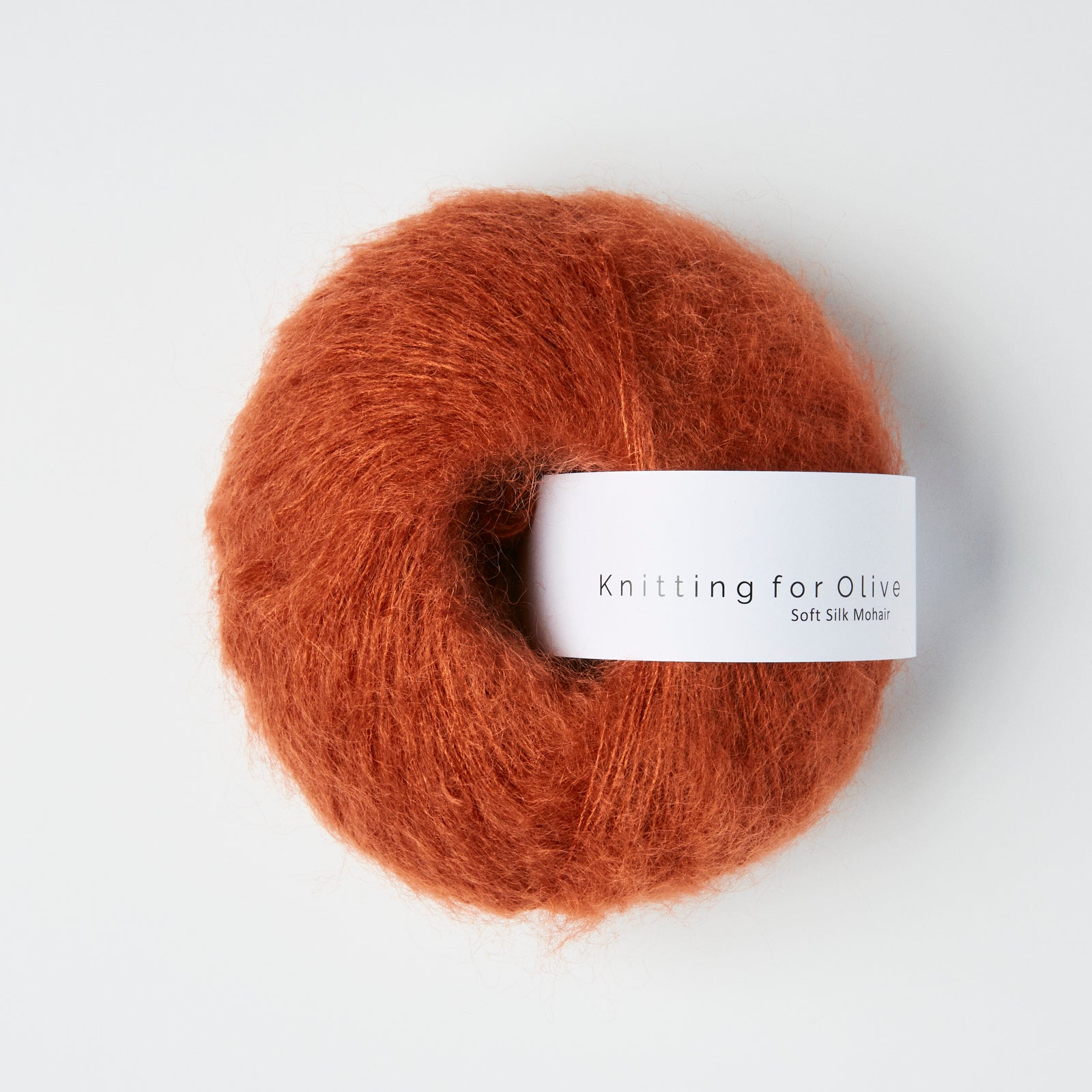 Heavy Merino som harmonerer med Soft Silk Mohair - Støvet Rødkælk