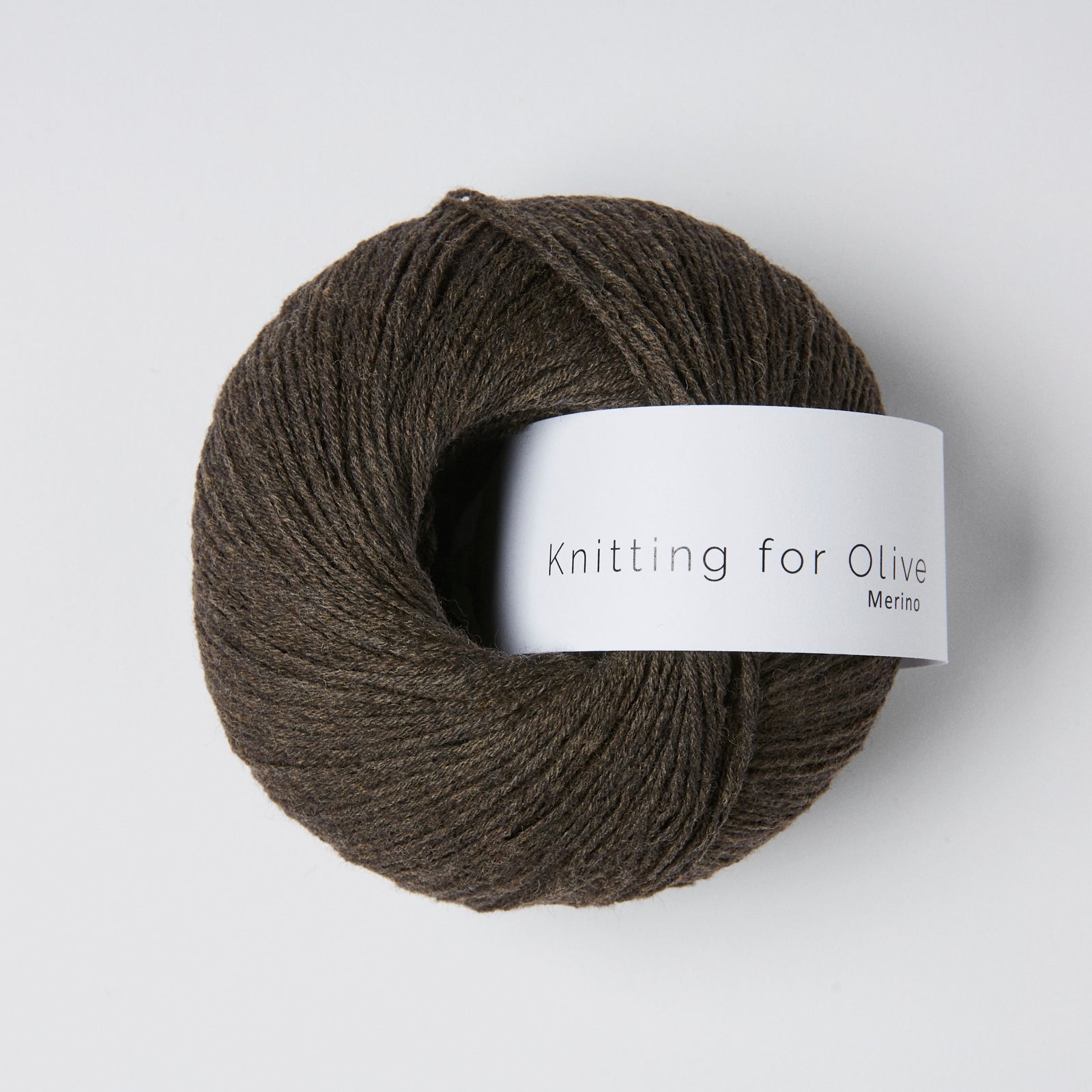 Soft Silk Mohair som harmonerer med Merino - Brun Bjørn