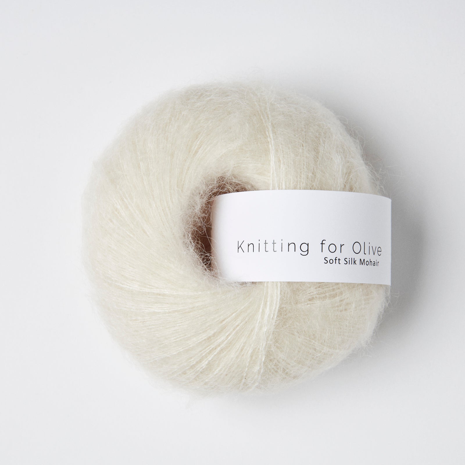 Merino som harmonerer med Soft Silk Mohair - Fløde
