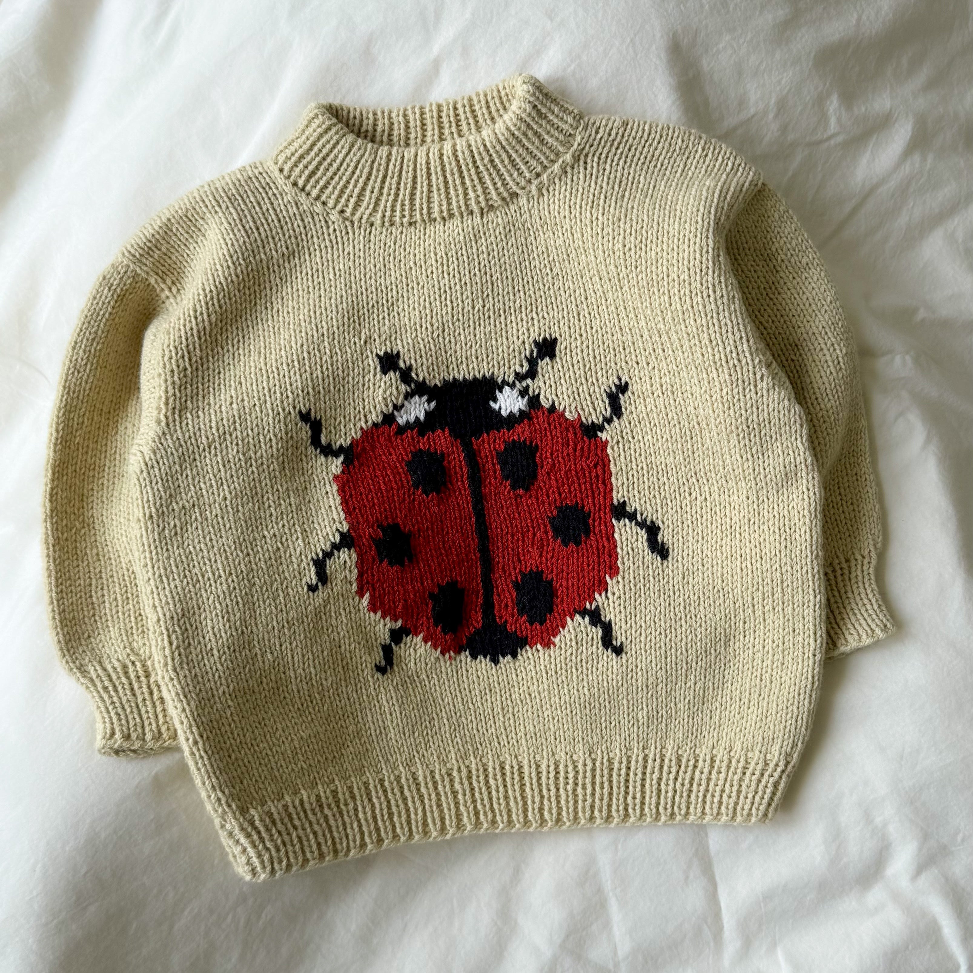 Mariehøne Sweater - Dansk