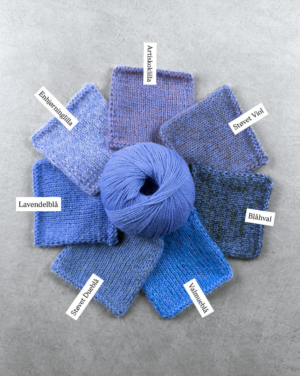Knitting for Olive Merino - Lavendelblå