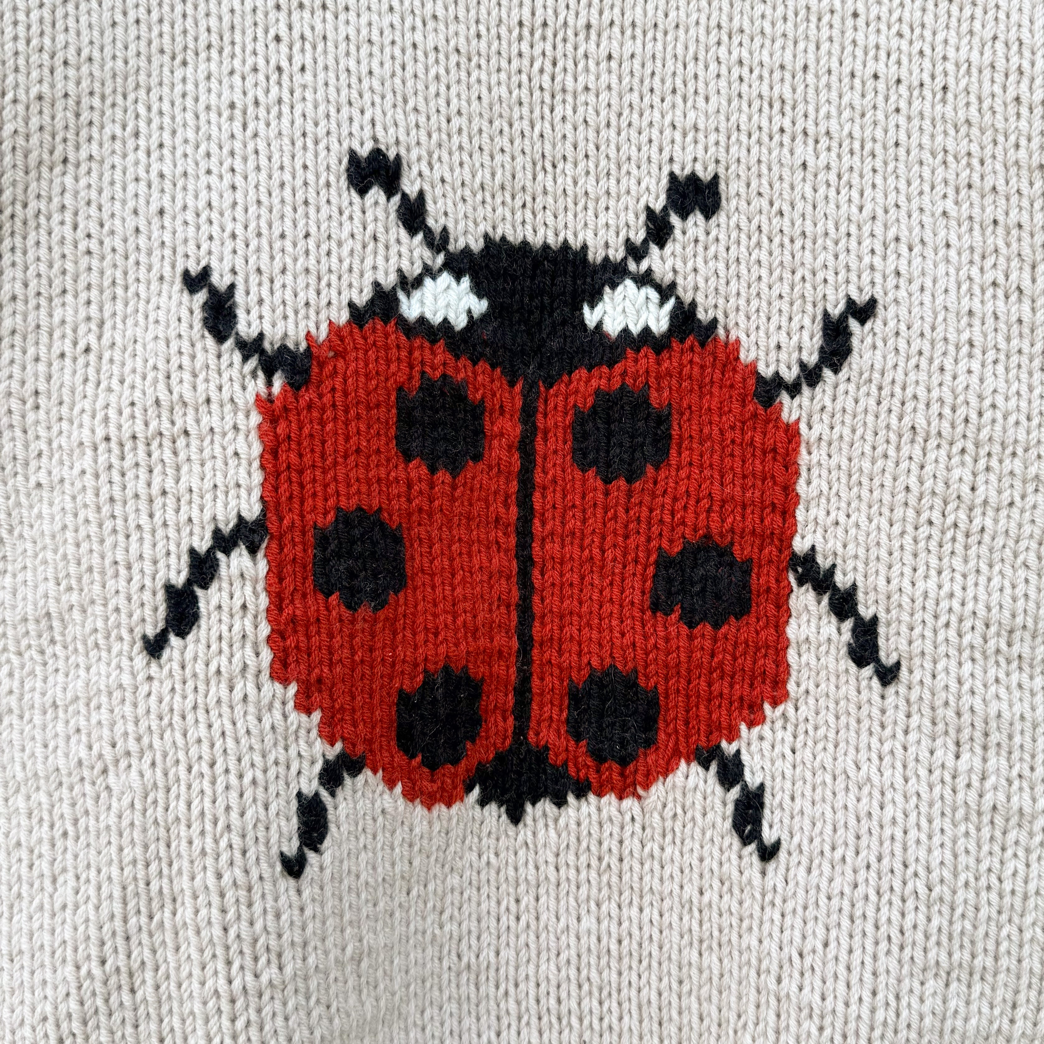 Mariehøne Sweater - Dansk