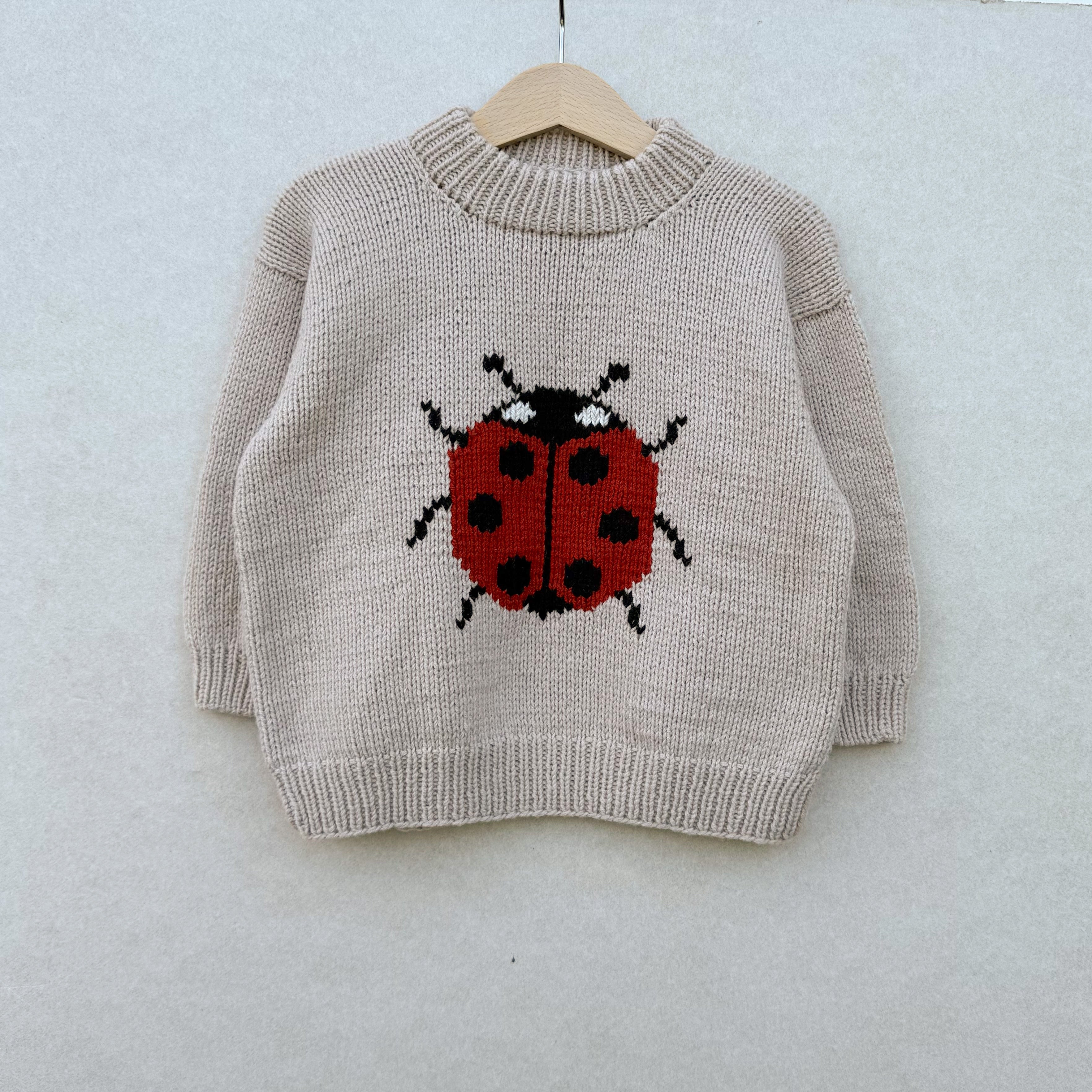 Mariehøne Sweater - Dansk