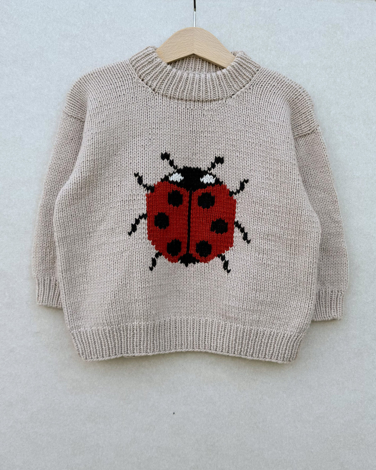 Mariehøne Sweater - Dansk