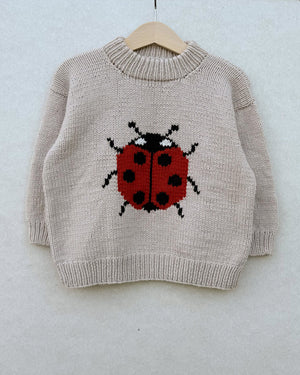 Mariehøne Sweater - Dansk