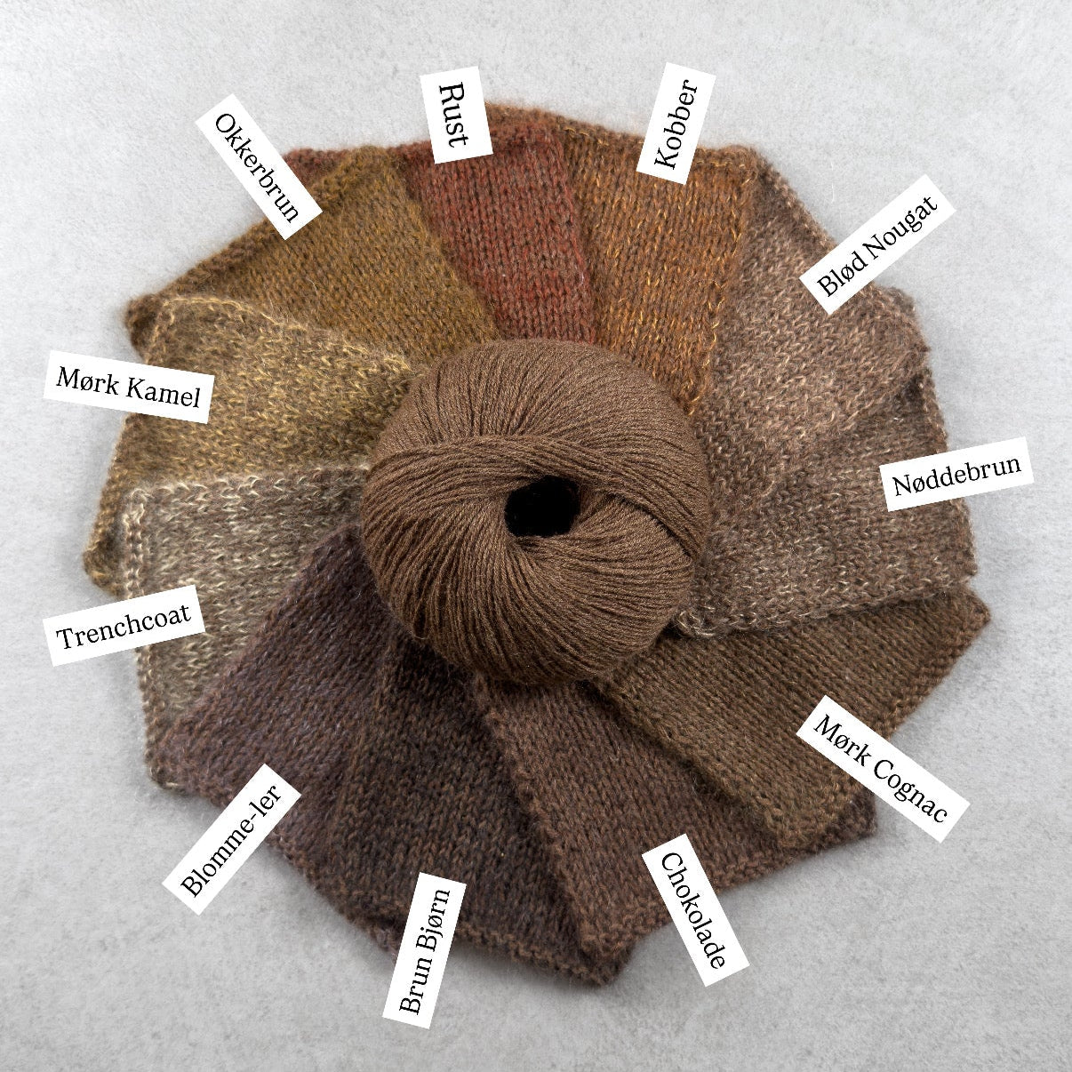 Knitting for Olive Merino - Mørk Cognac