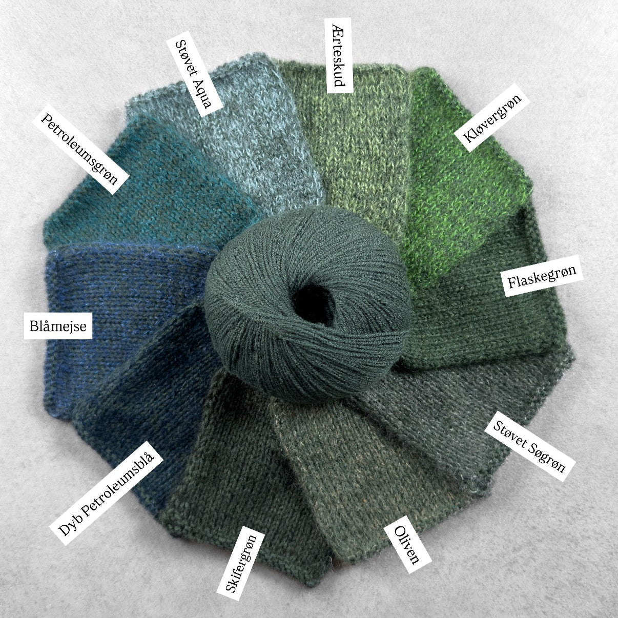 Knitting for Olive Merino - Flaskegrøn