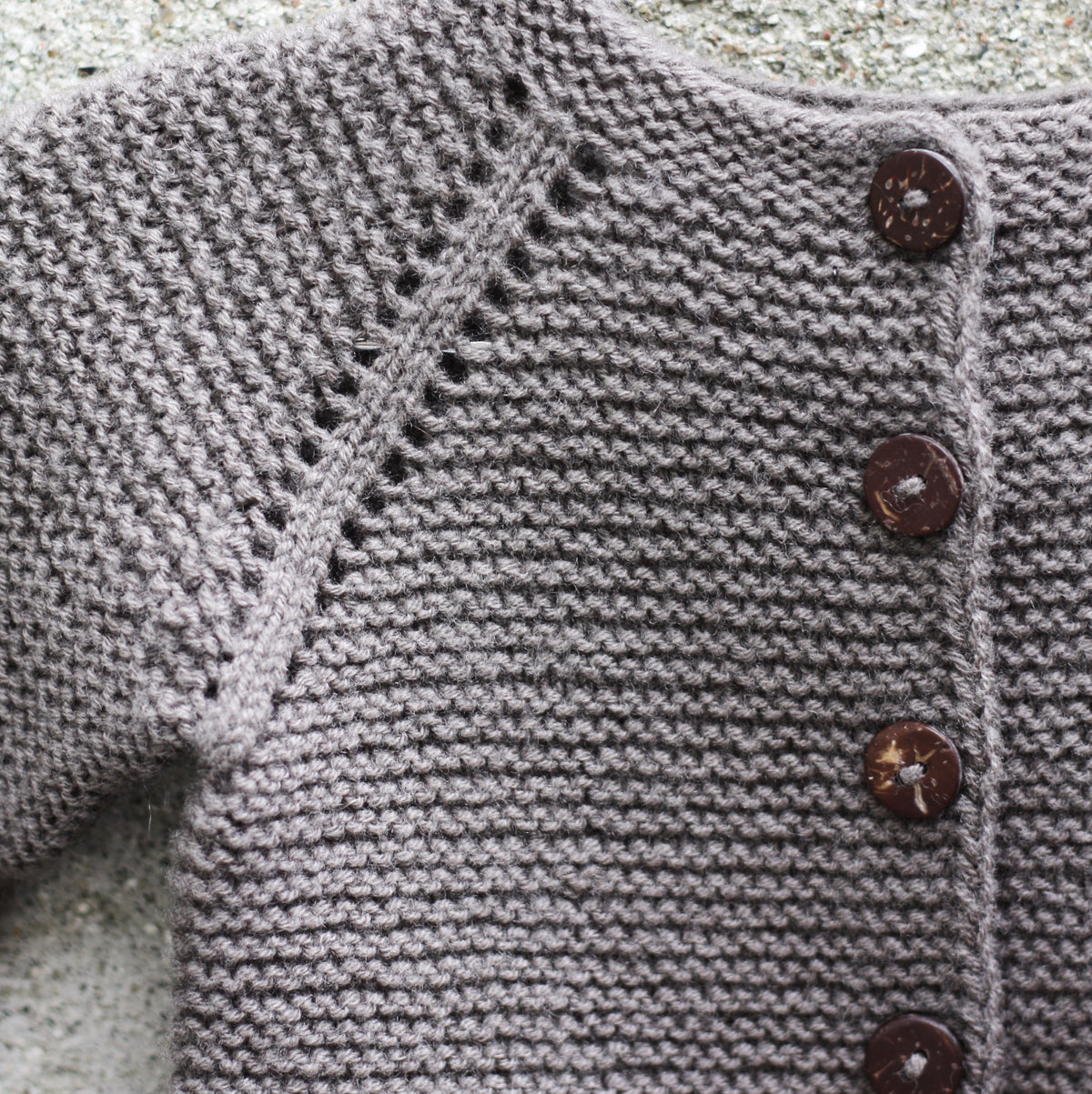 Retrillecardigan - baby - Dansk