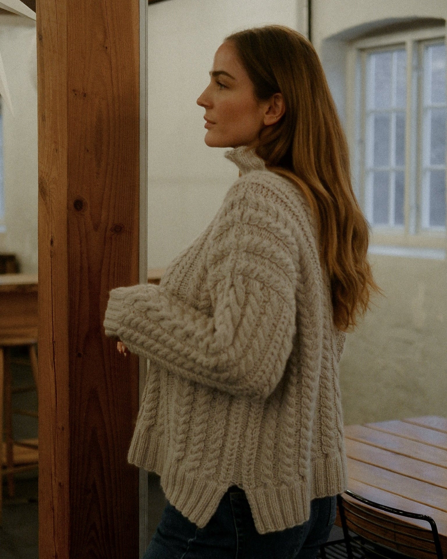 Chunky Cable Sweater - Dansk