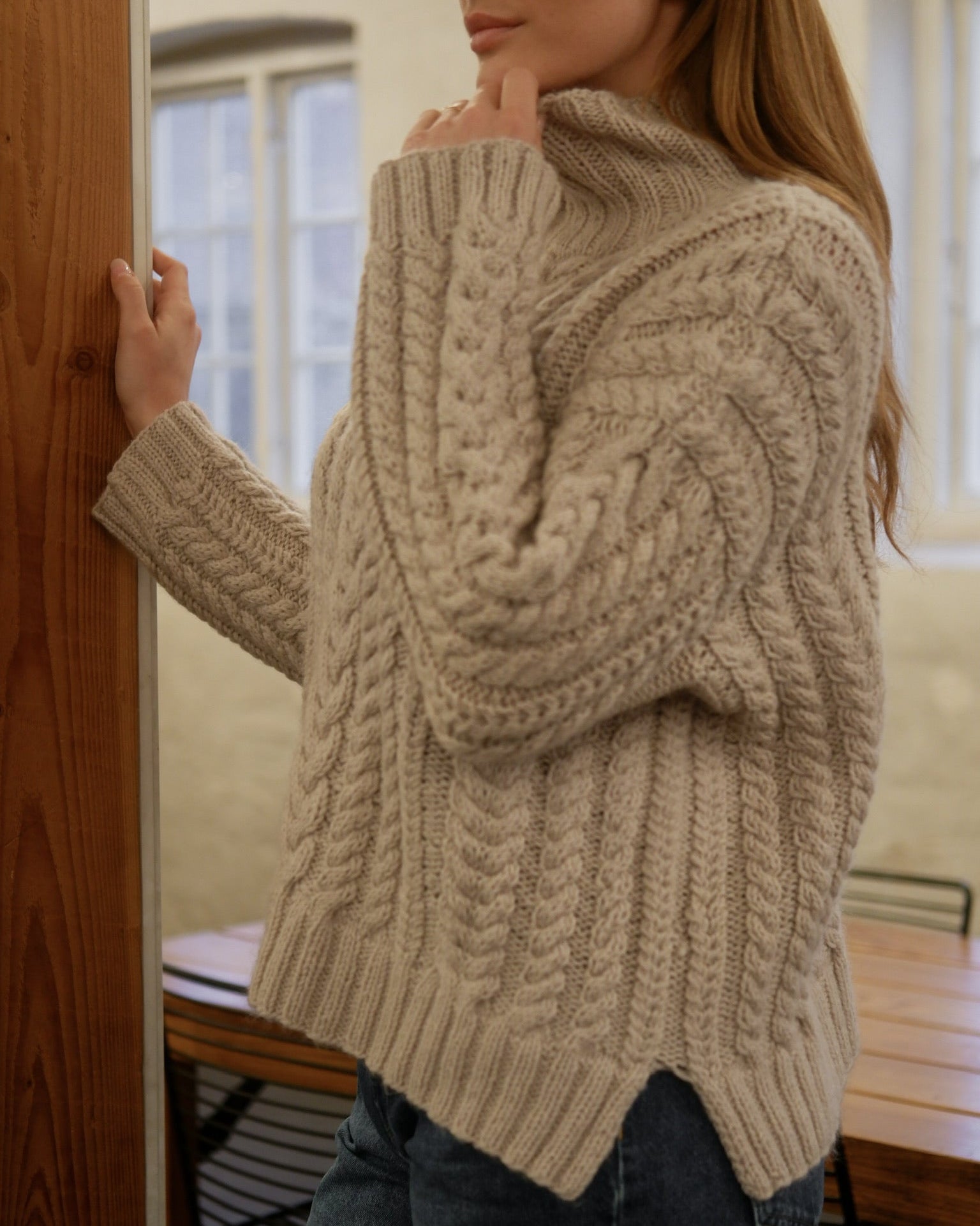 Chunky Cable Sweater - Dansk