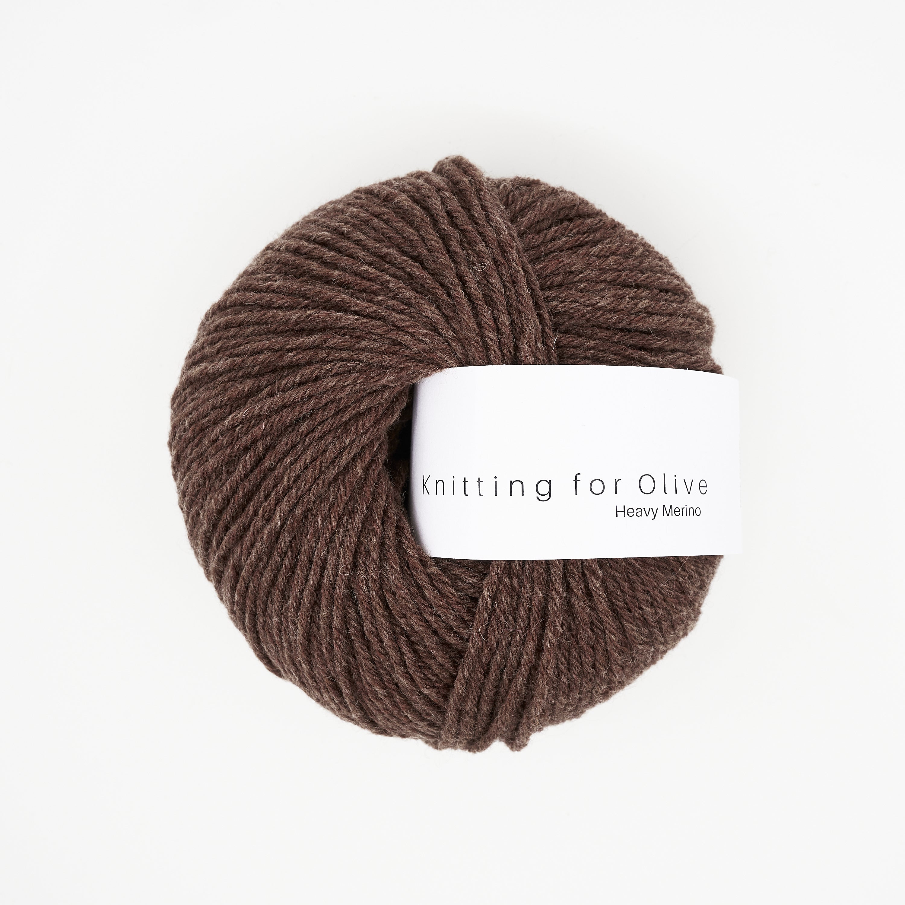Knitting for Olive HEAVY Merino - Mørk Cognac
