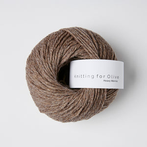 Knitting for Olive HEAVY Merino - Hasselnød