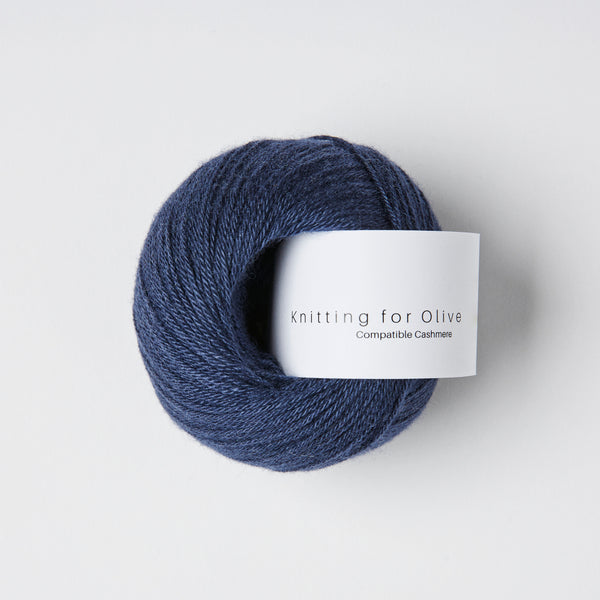 Knitting for Olive Compatible Cashmere - Marineblå