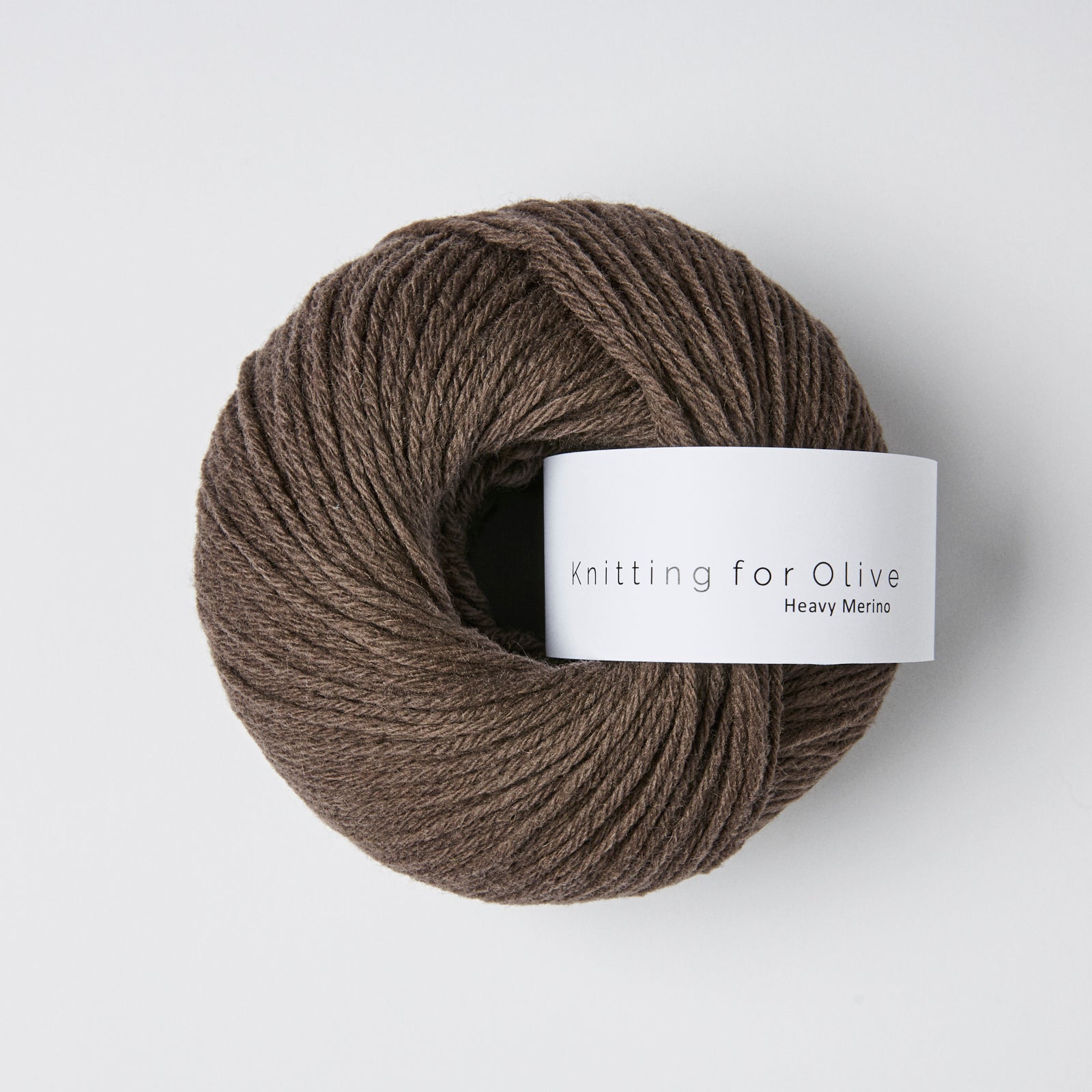 Knitting for Olive HEAVY Merino - Mørk Elg
