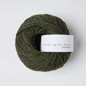 Knitting for Olive HEAVY Merino - Skifergrøn