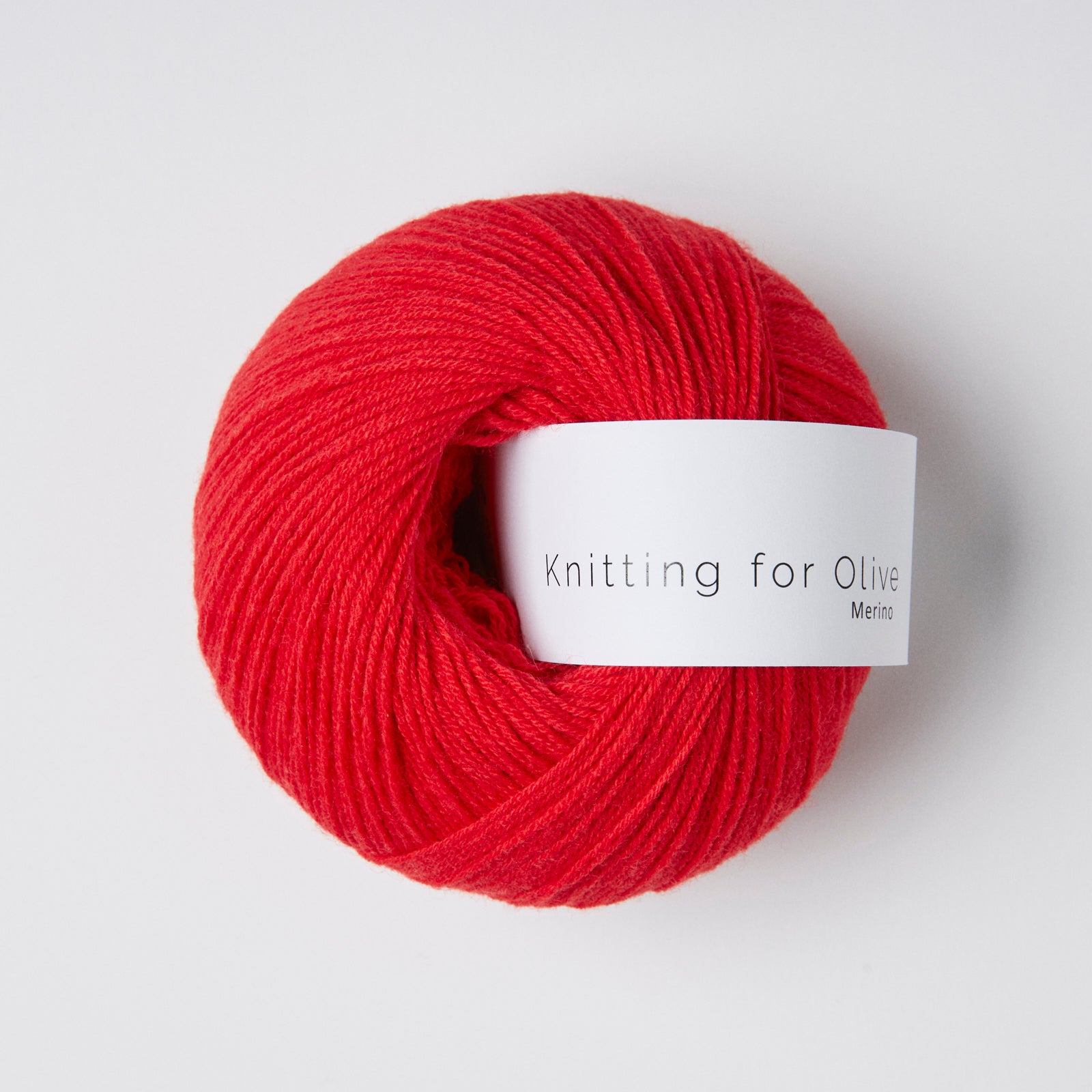 Knitting for Olive Merino - Ribsrød