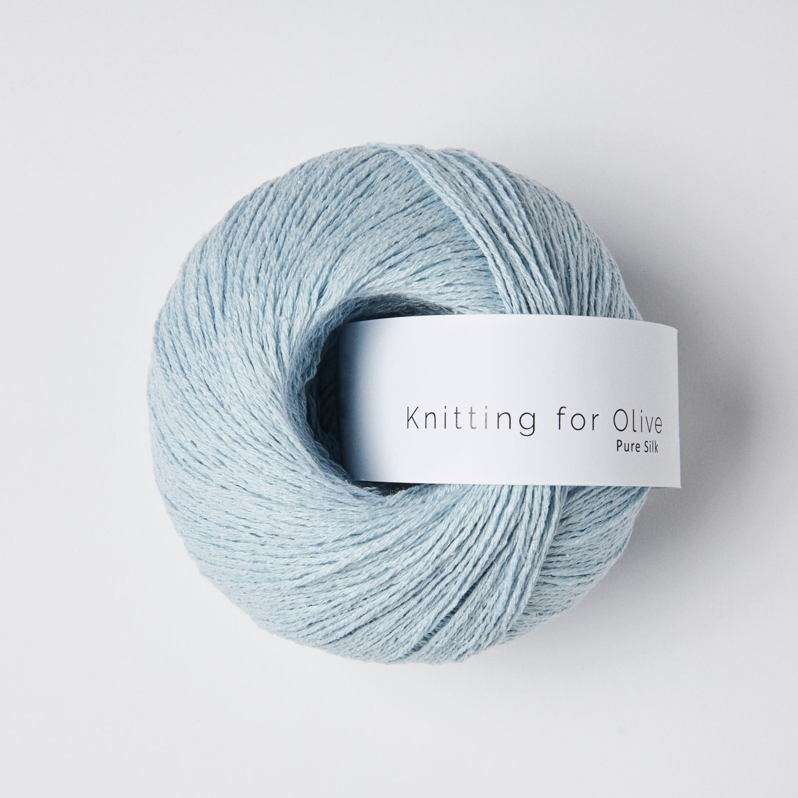 Knitting for Olive Pure Silk - Isblå