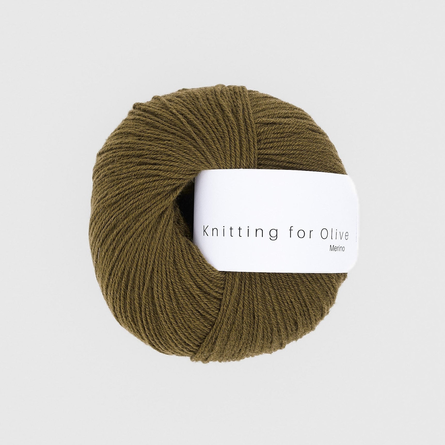 Knitting for Olive Merino - Okkergrøn