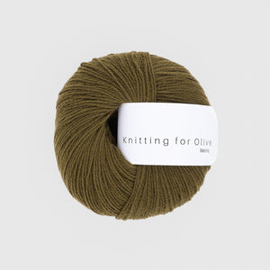 Knitting for Olive Merino - Okkergrøn