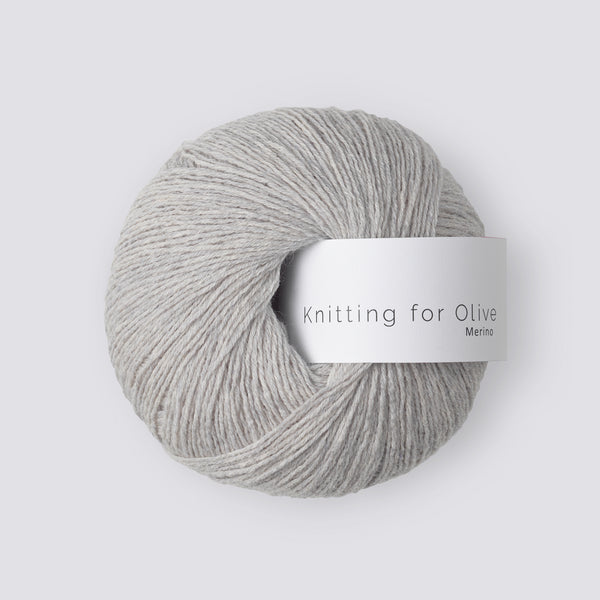 Knitting for Olive Merino - Perlegrå