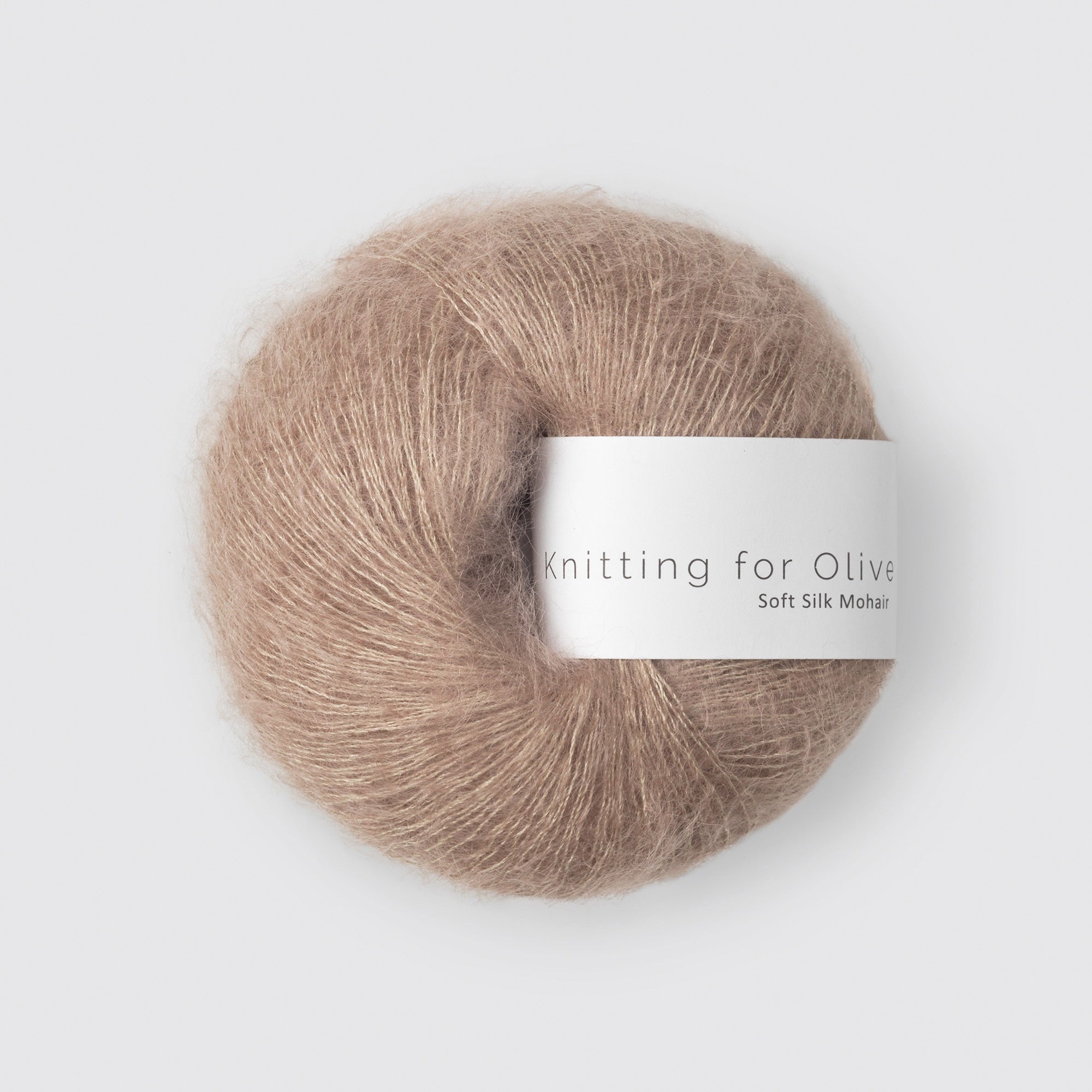 Knitting for Olive Soft Silk Mohair - Gråspurv