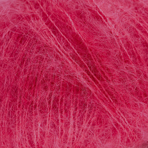 Knitting for Olive Soft Silk Mohair - Hindbærrød