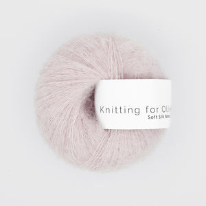 Knitting for Olive Soft Silk Mohair - Jordbærmilkshake
