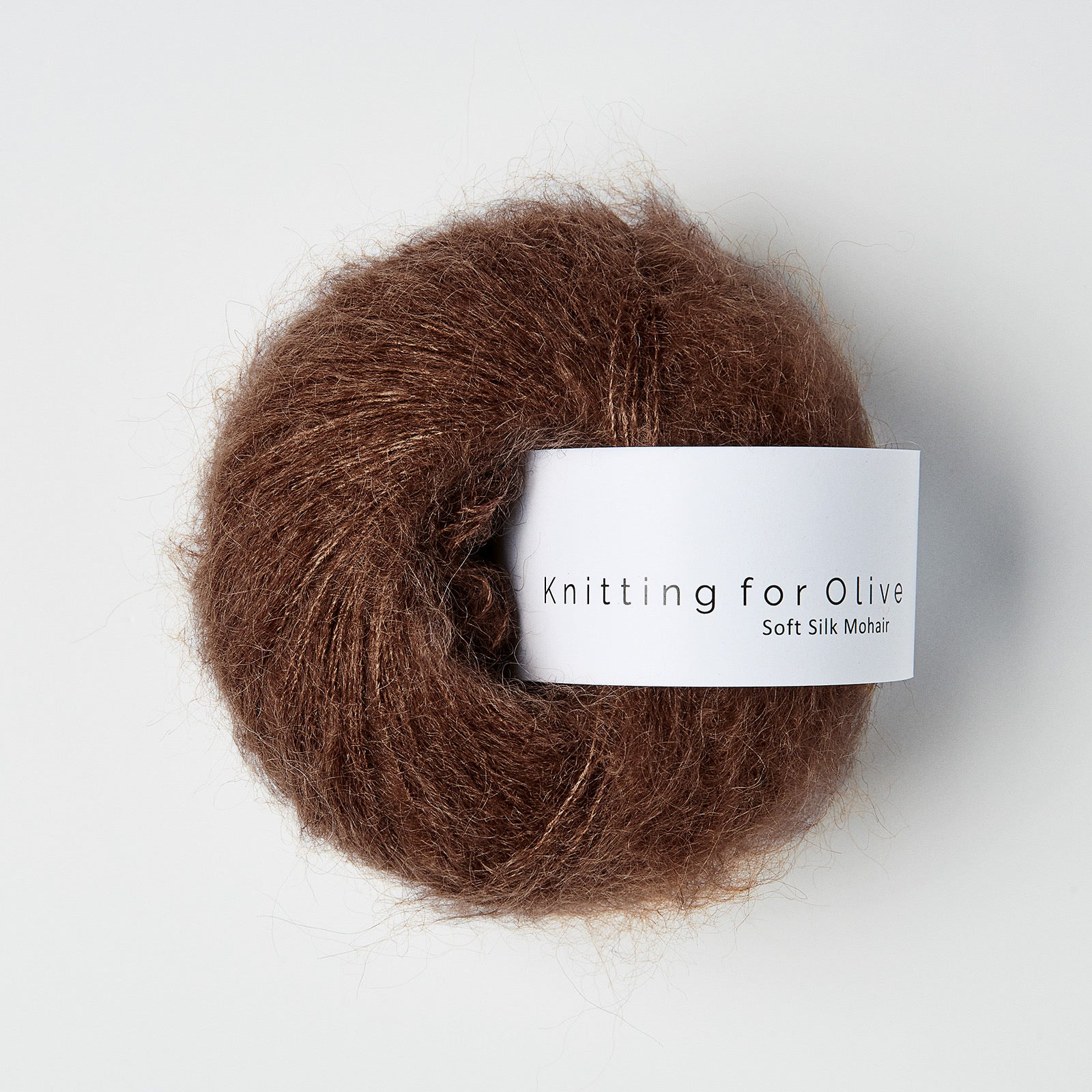 Knitting for Olive Soft Silk Mohair - Mørk Cognac