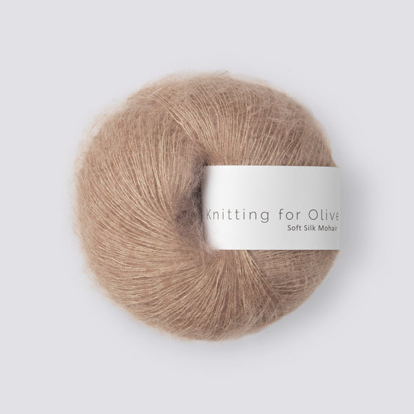 Knitting for Olive Soft Silk Mohair - Gråspurv