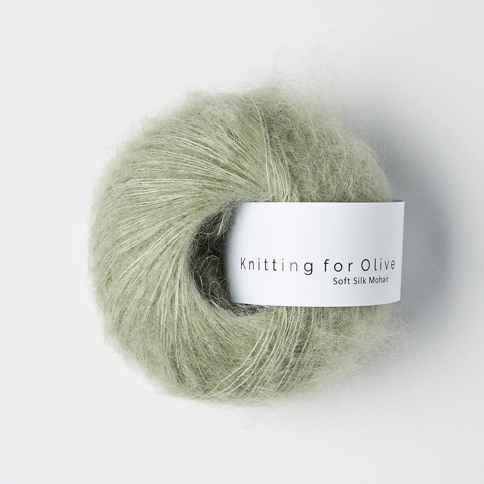 Knitting for Olive Soft Silk Mohair - Støvet Artiskok