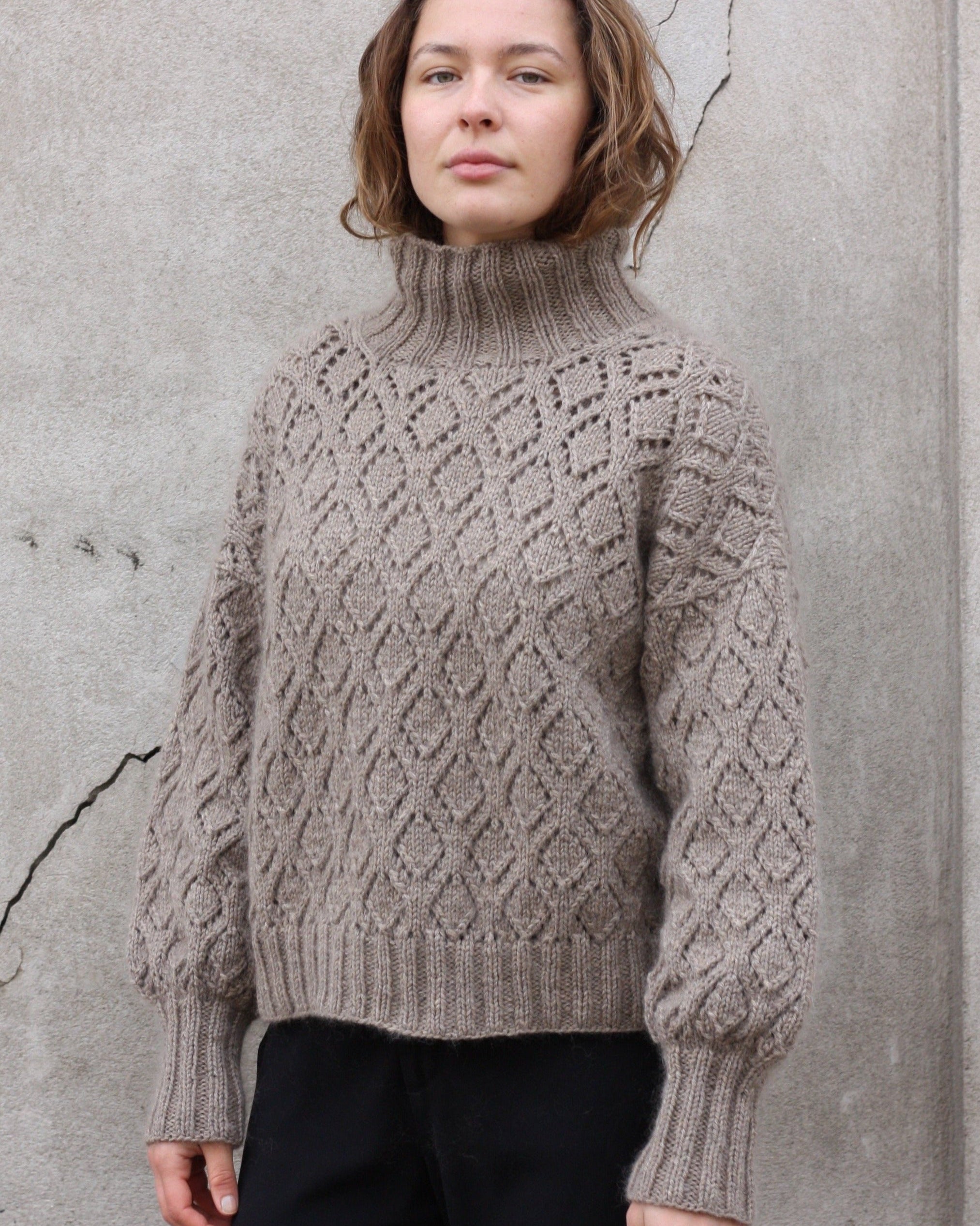 Nature Lace Sweater - Dansk