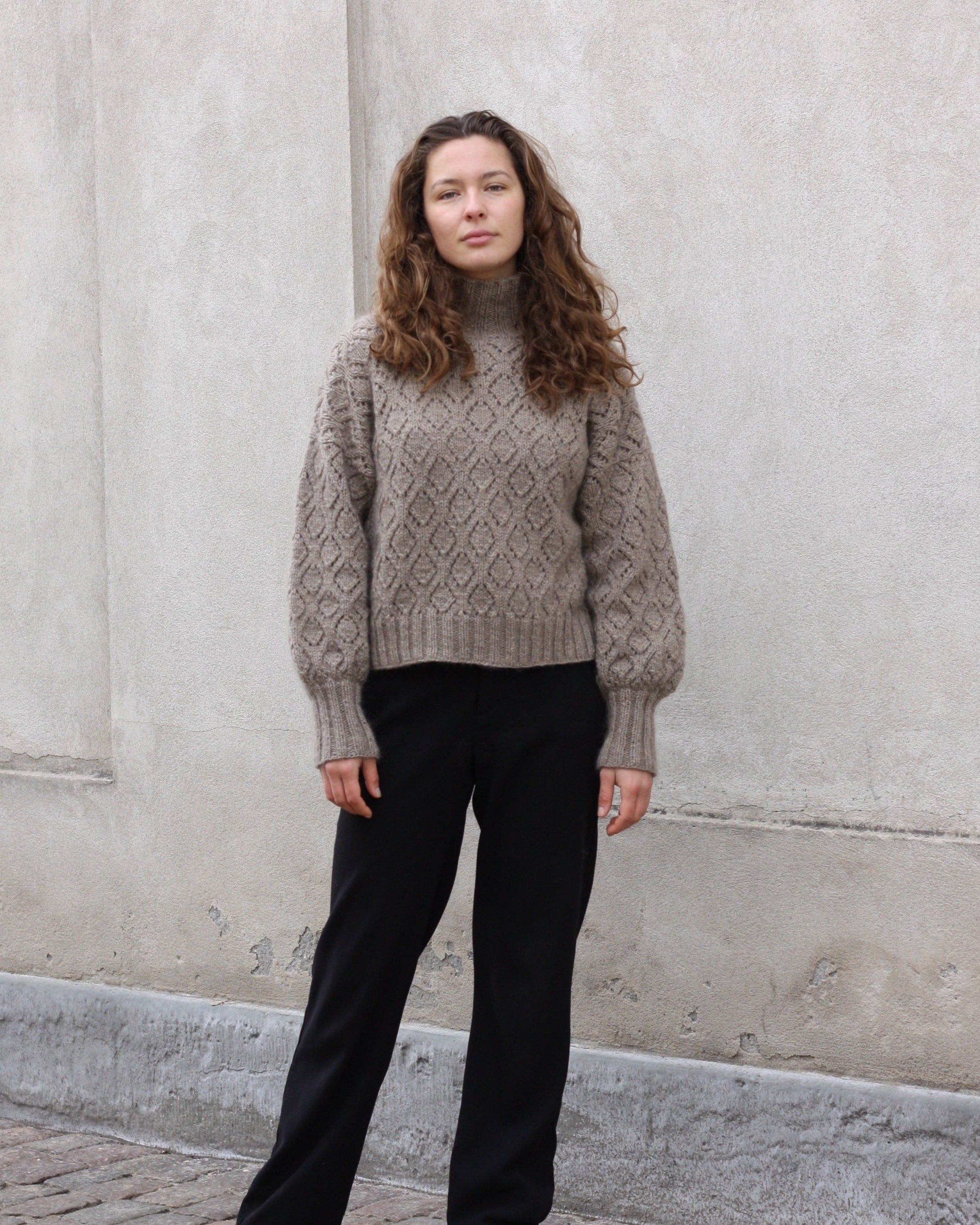 Nature Lace Sweater - Dansk