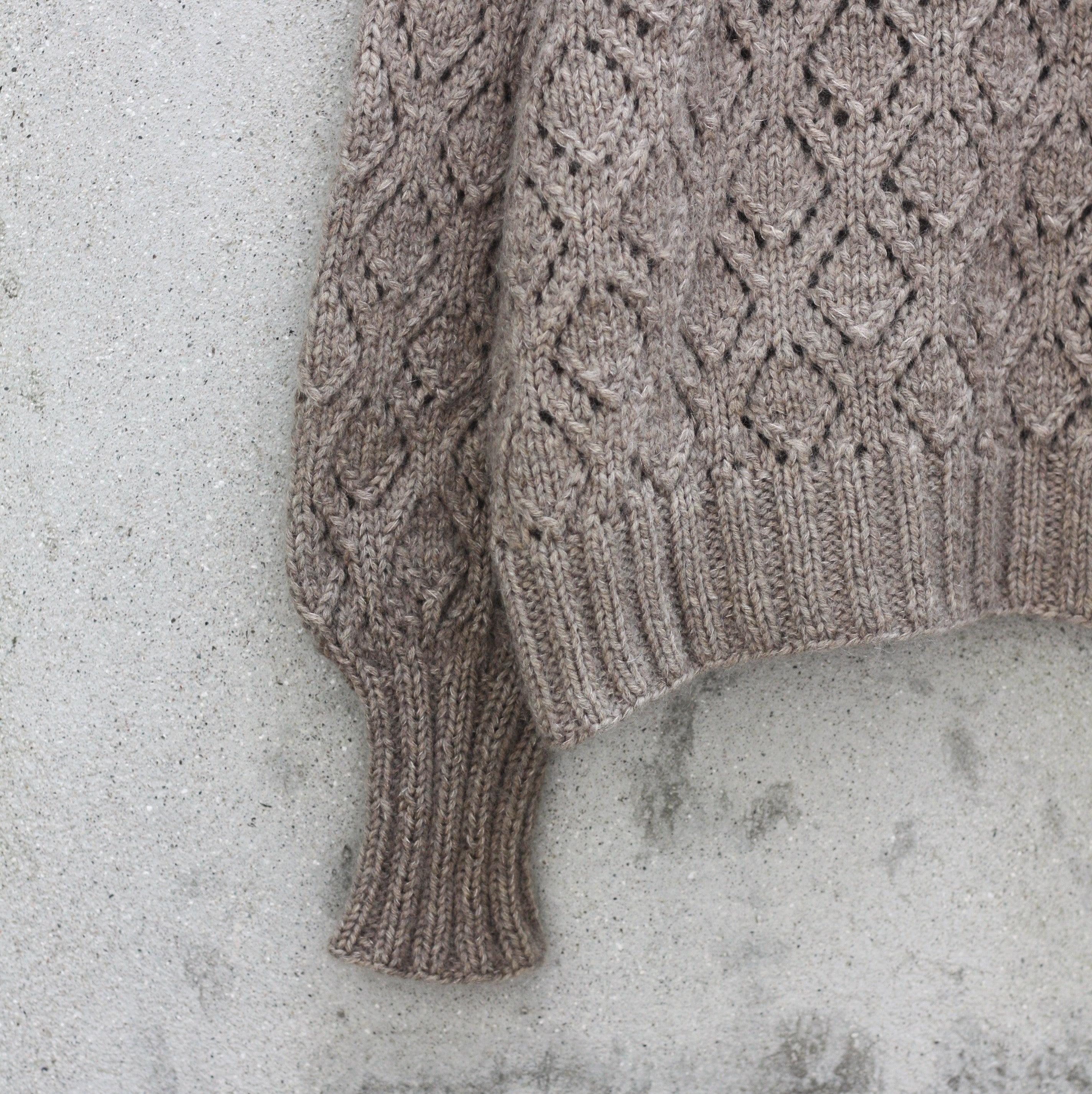 Nature Lace Sweater - Dansk