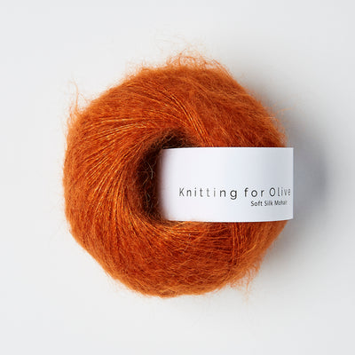 Knitting for Olive Soft Silk Mohair - Brændt Orange