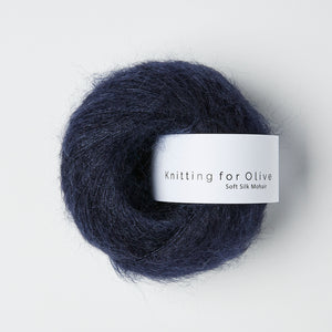 Knitting for Olive Soft Silk Mohair - Marineblå