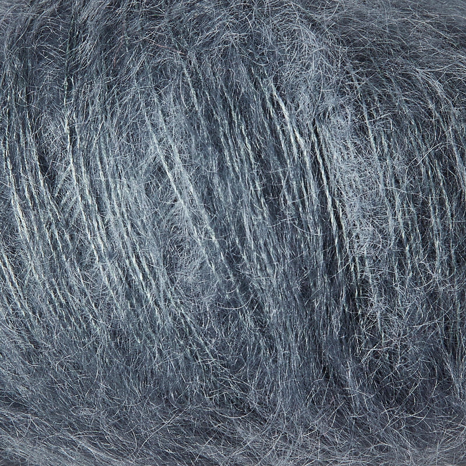 Knitting for Olive Soft Silk Mohair - Støvet Petroleumsblå