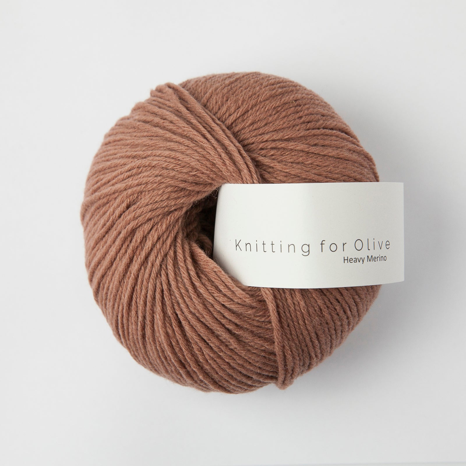Merino som harmonerer med Heavy Merino - Blød Nougat